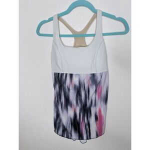 Lululemon Venus Tank Top Womens Sz 8 Mirage Racerback Athleisure